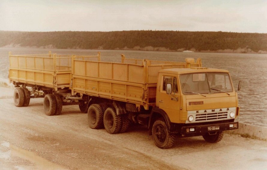 КАМАЗ 55102 самосвал