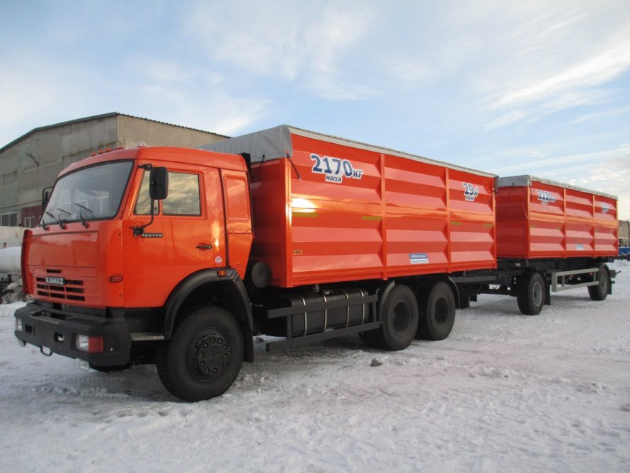 КАМАЗ 65115 зерновоз