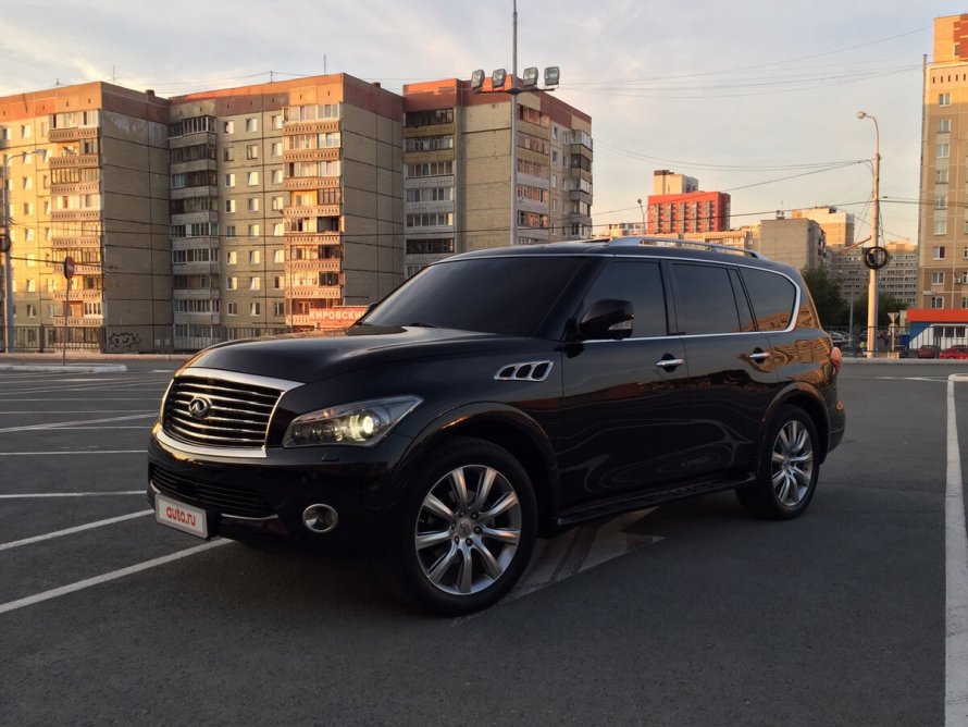Инфинити qx56 черный