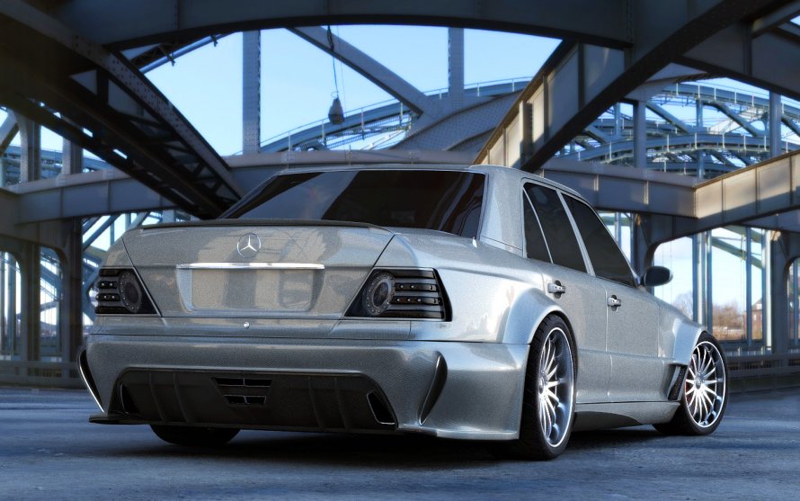Мерседес 124 Tuning