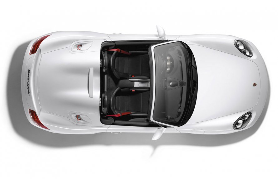 Porsche 911 Top view