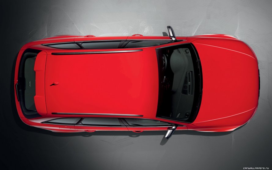Audi rs4 avant Top view