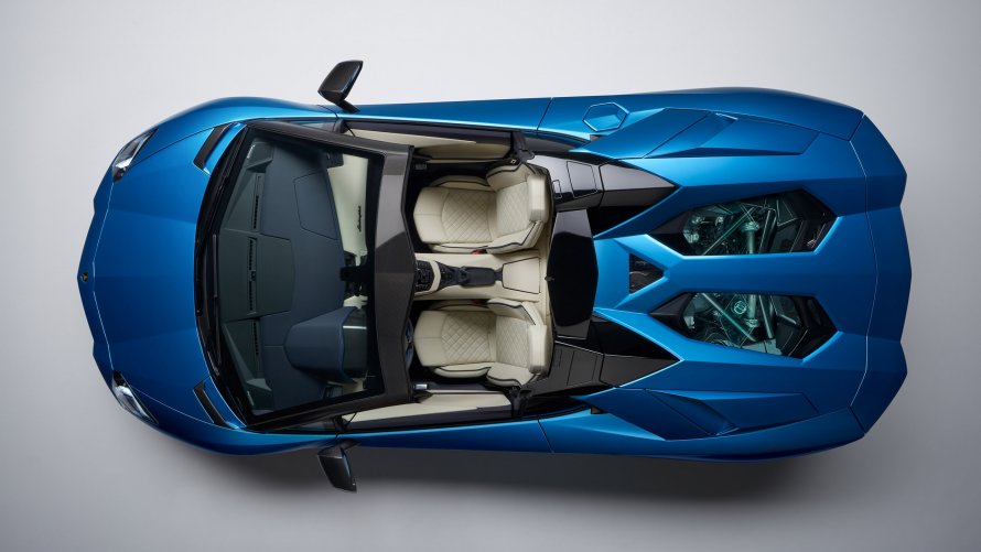Lamborghini Aventador s Roadster 2018 open-Top