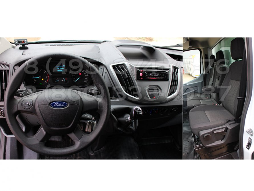 Ford Transit грузовой фургон салон