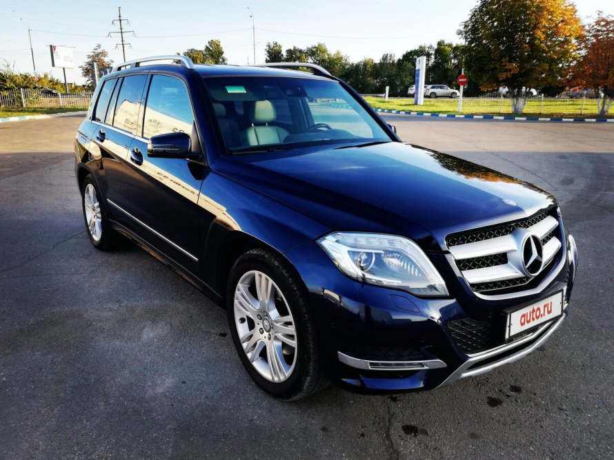Mercedes Benz GLK 220 CDI красный