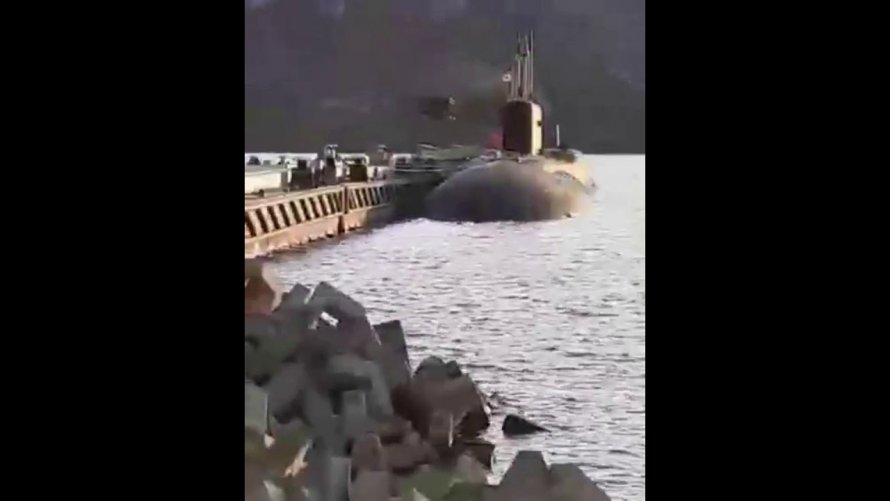 Медведь и атомная подлодка