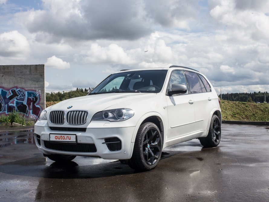 BMW x5 e70 белый