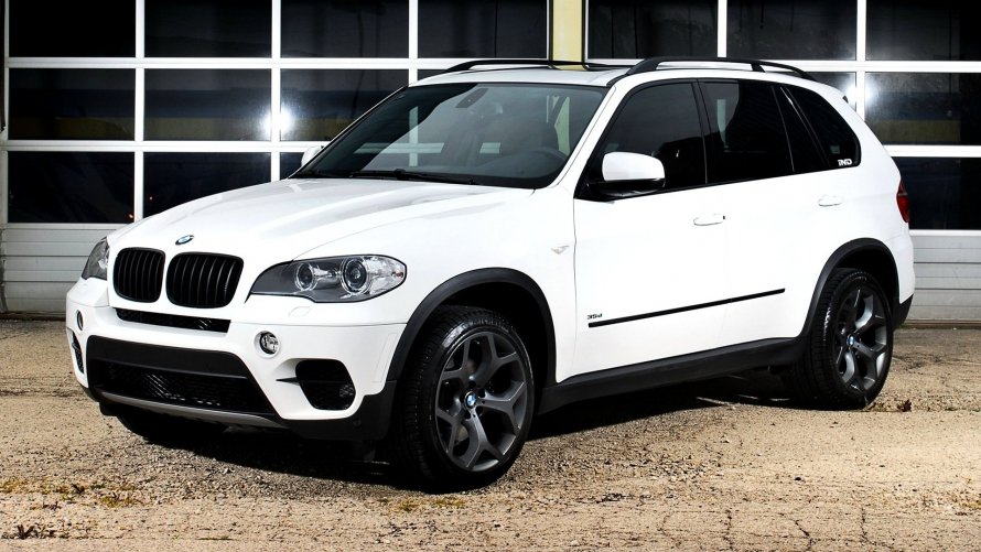 BMW x5 e70 белый