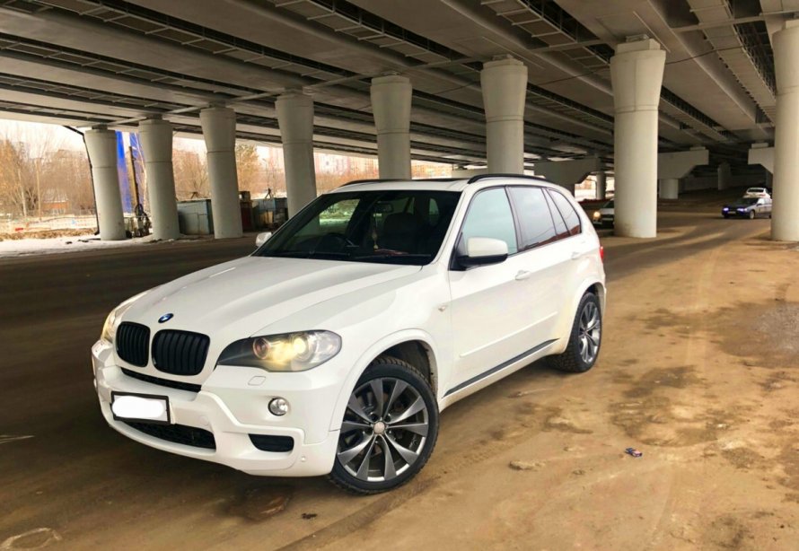 BMW x5 2008 белый