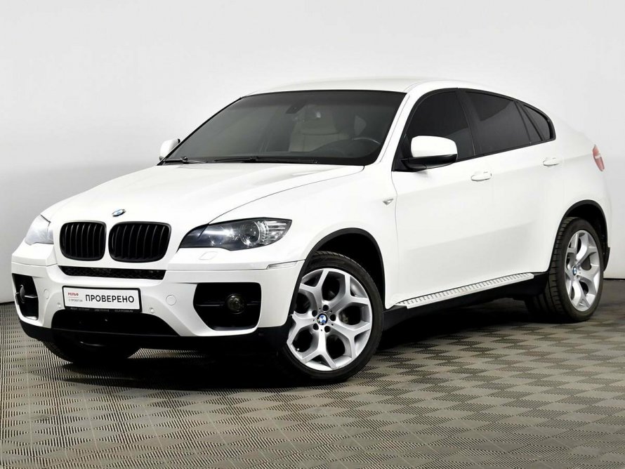 BMW x6 e71 белый