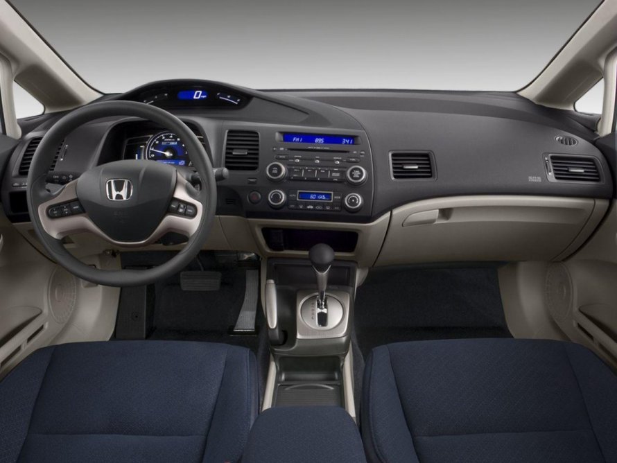 Honda Civic 2007 седан салон