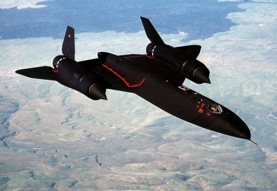 Самолет SR-71 Blackbird