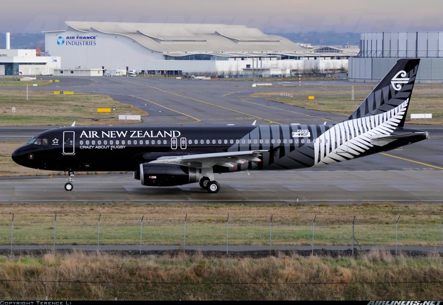 Air New Zealand самолеты