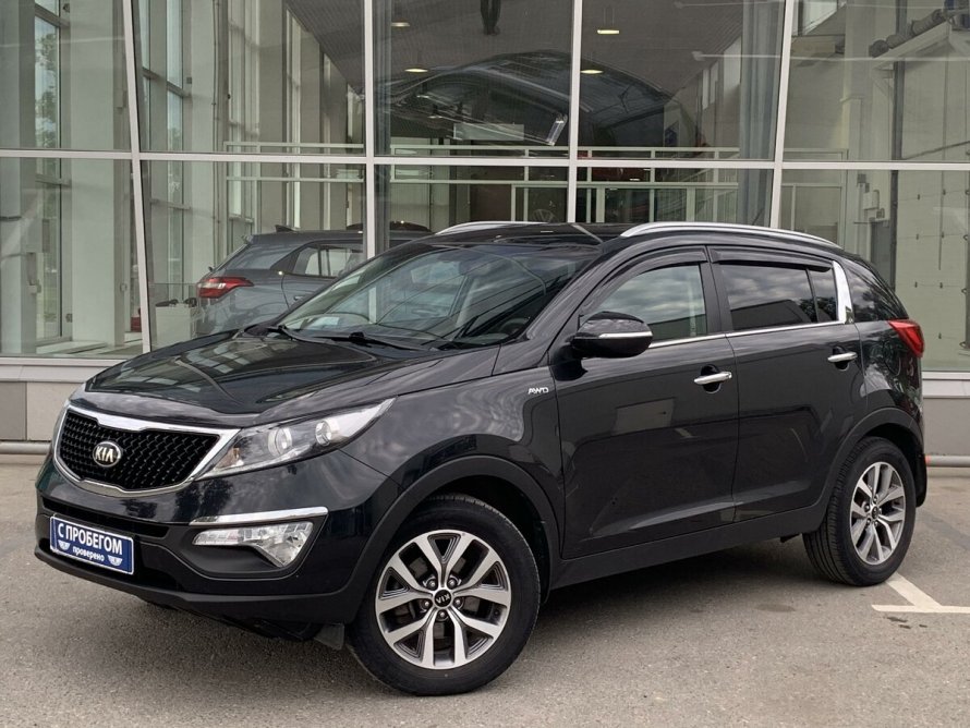 Kia Sportage 2015 черный