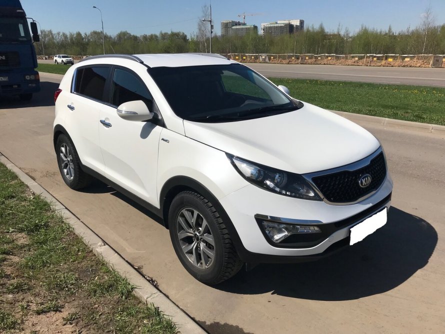 Киа Спортейдж 3 белый