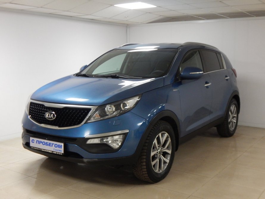 Kia Sportage 2014 синяя