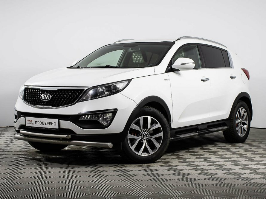 Kia Sportage 2015 белый