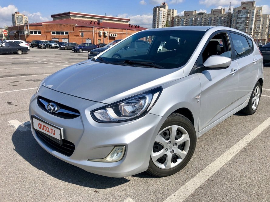 Hyundai Solaris Silver 2015