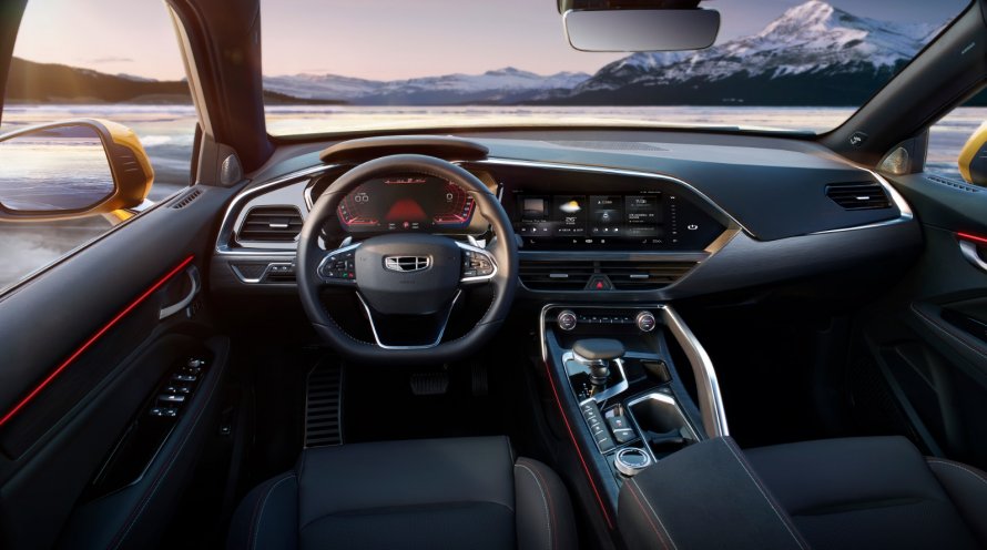 Geely fy11 салон