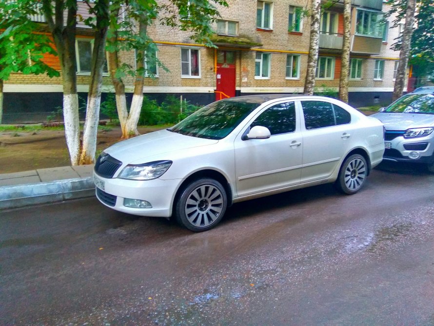 Шкода Октавия 2012 на литье