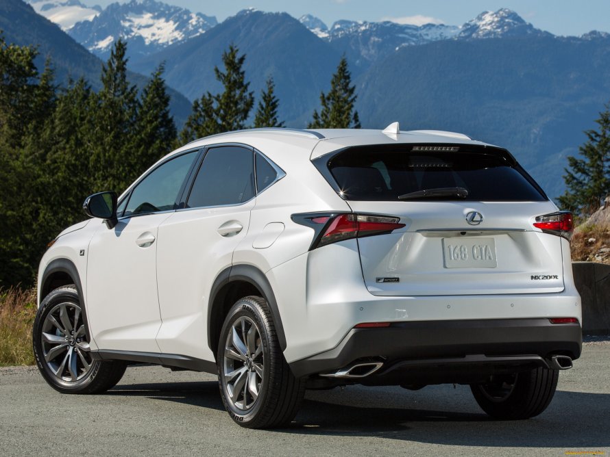 Lexus NX 200 белый