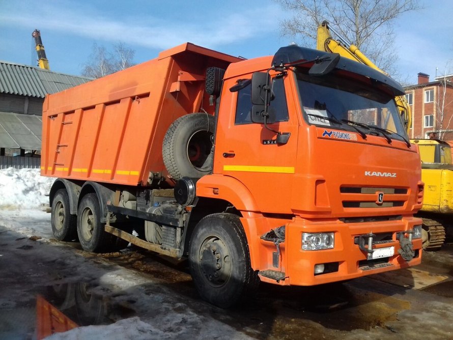 КАМАЗ 6522 Рестайлинг самосвал