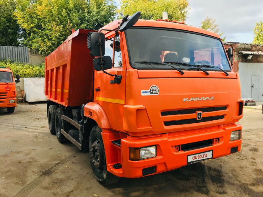 КАМАЗ 5511 оранжевый