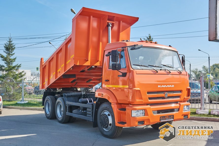 КАМАЗ оранжевый самосвал 45143