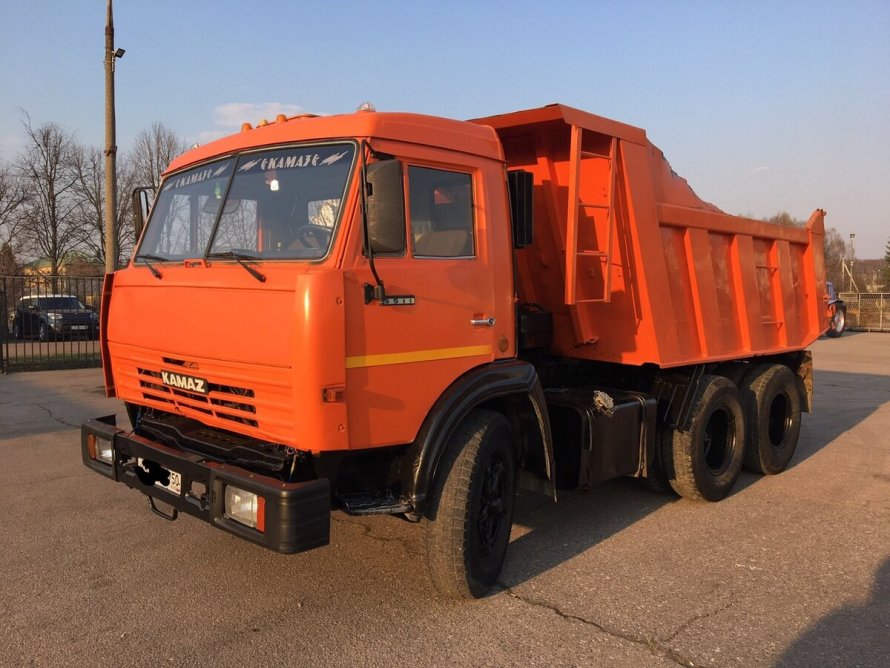 КАМАЗ 65115 оранжевый