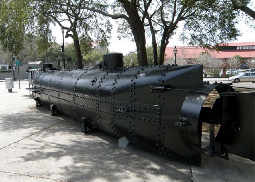 Hunley подводная лодка