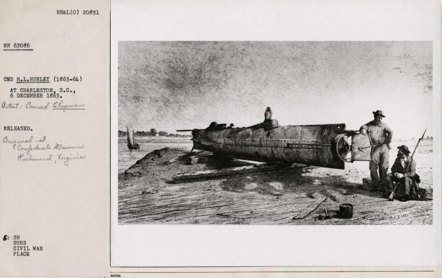 Подводная лодка h. l. Hunley