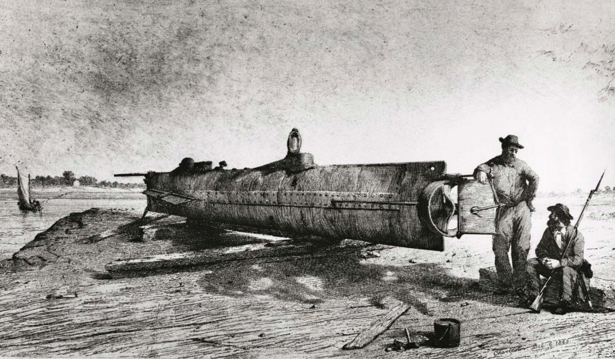 Подводная лодка h. l. Hunley