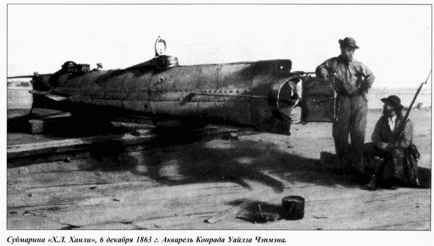 Подводная лодка Ханли
