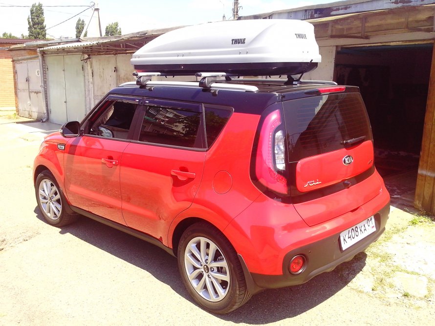 Kia Soul 2018 багажник