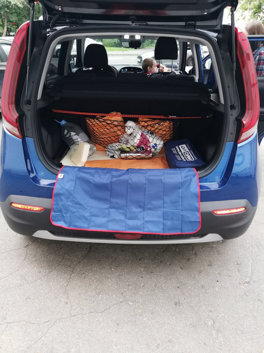 Kia Soul 2020 багажник
