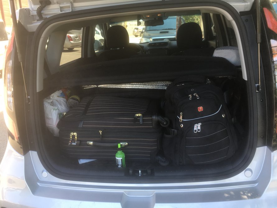 Kia Soul II багажник