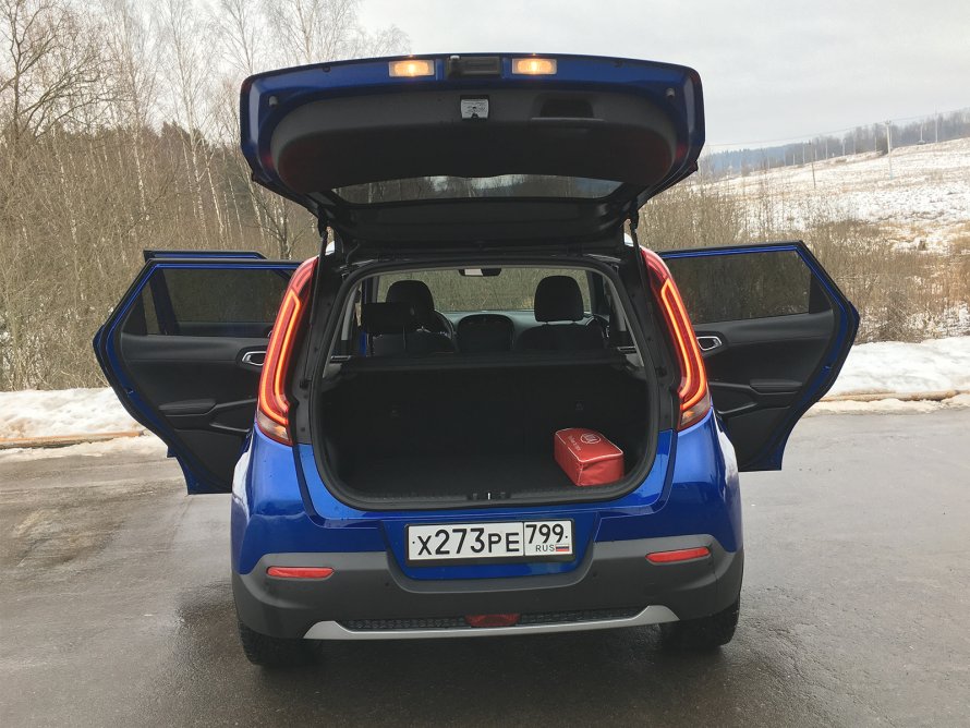 Kia соул 2020 багажник