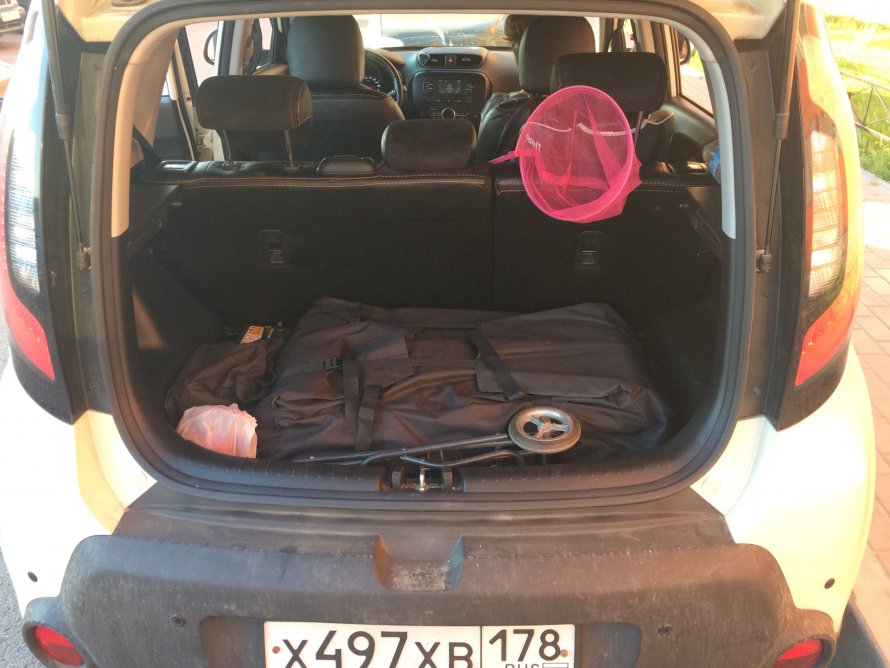 Kia Soul 2 багажник