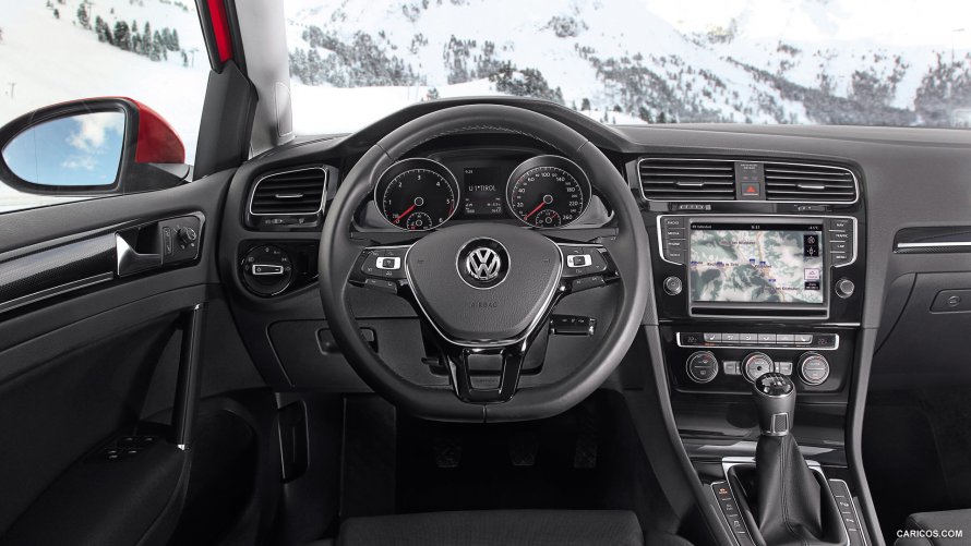VW Golf 2014 салон