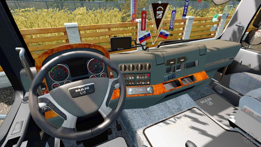 Кабина man Euro Truck 2