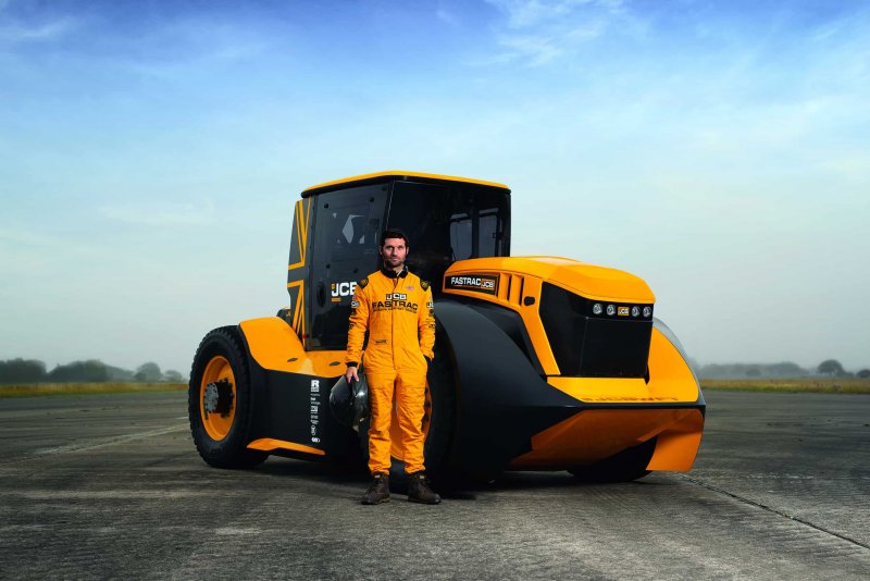 JCB Fastrac Гай Мартин