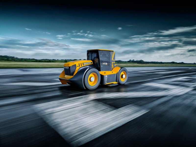 JCB Fastrac скорость