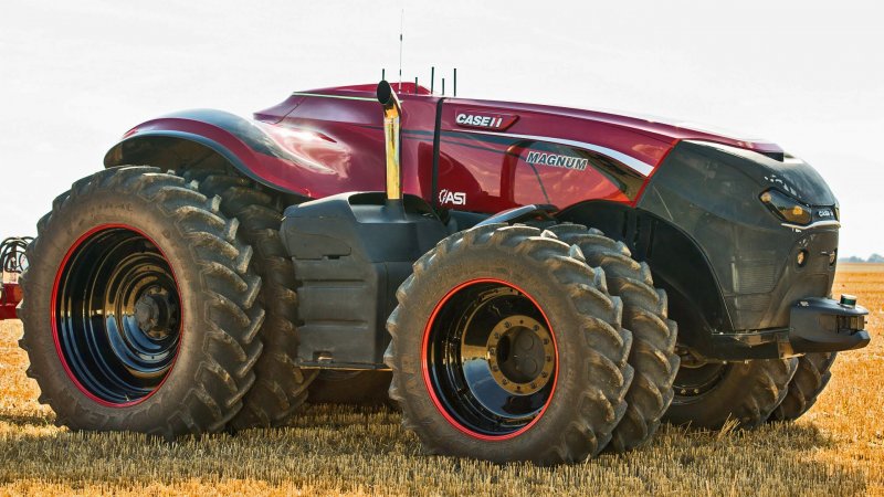 Беспилотный трактор Case IH