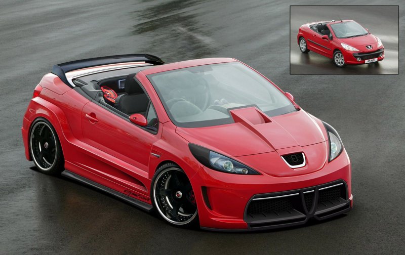 Peugeot 207 cc Tuning