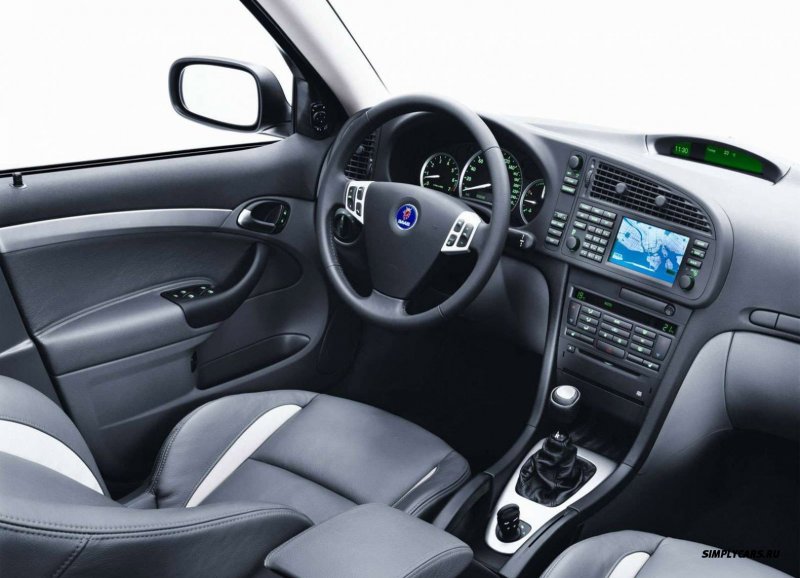 Saab 9-3 II Рестайлинг салон