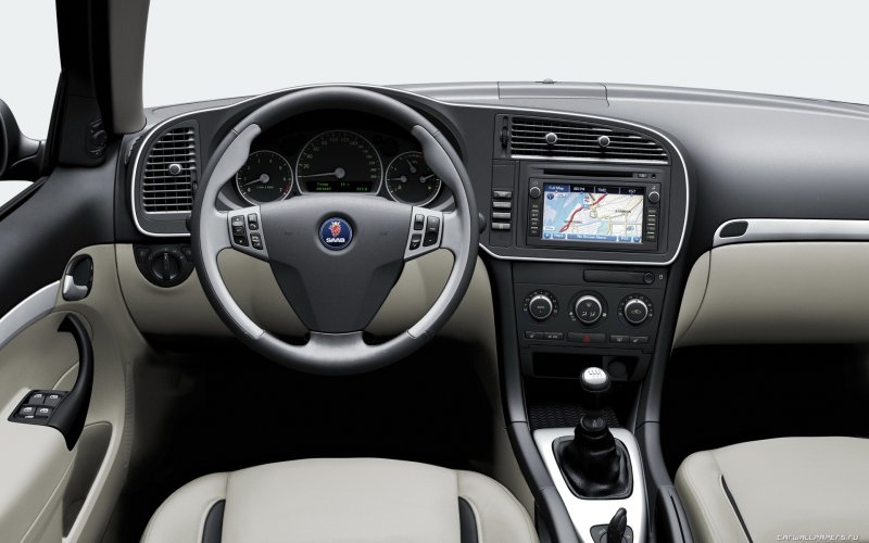 Saab 9-3 2008 салон