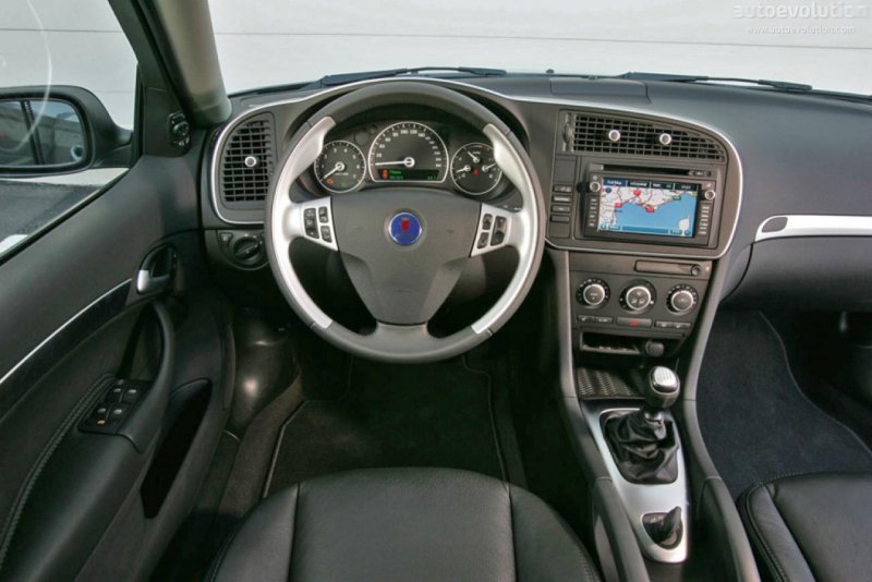 Saab 9-3 2008 салон
