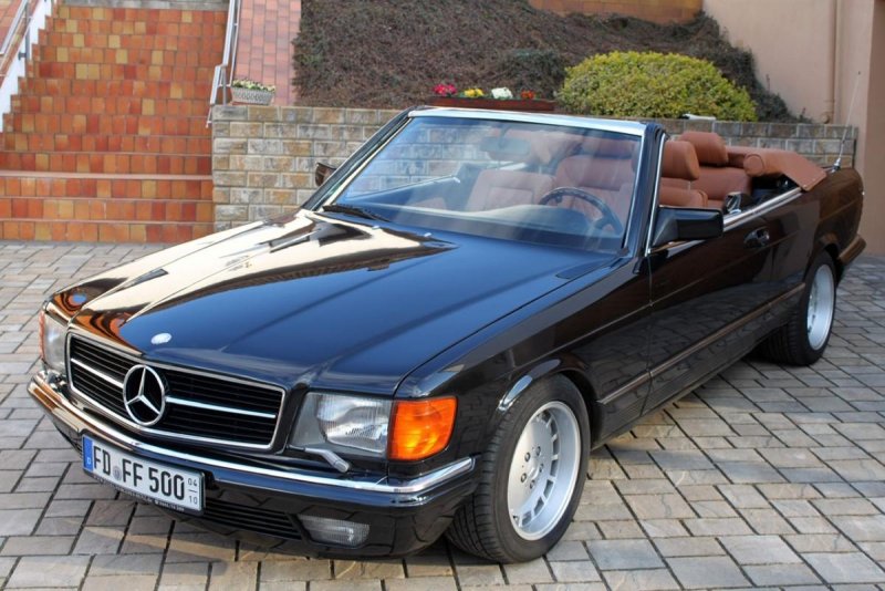 Mercedes-Benz w126 кабриолет