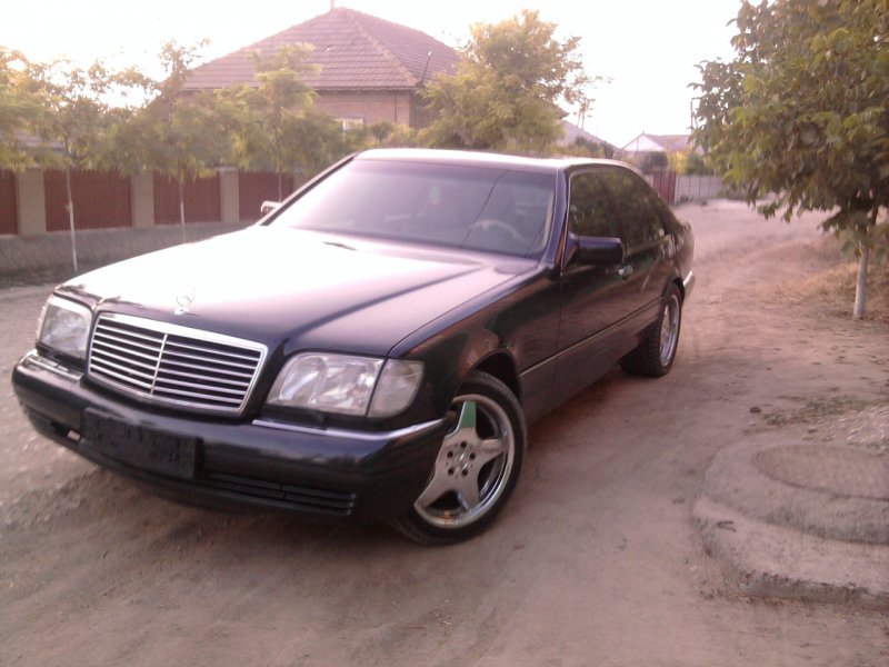 Мерседес w140 в 90 х