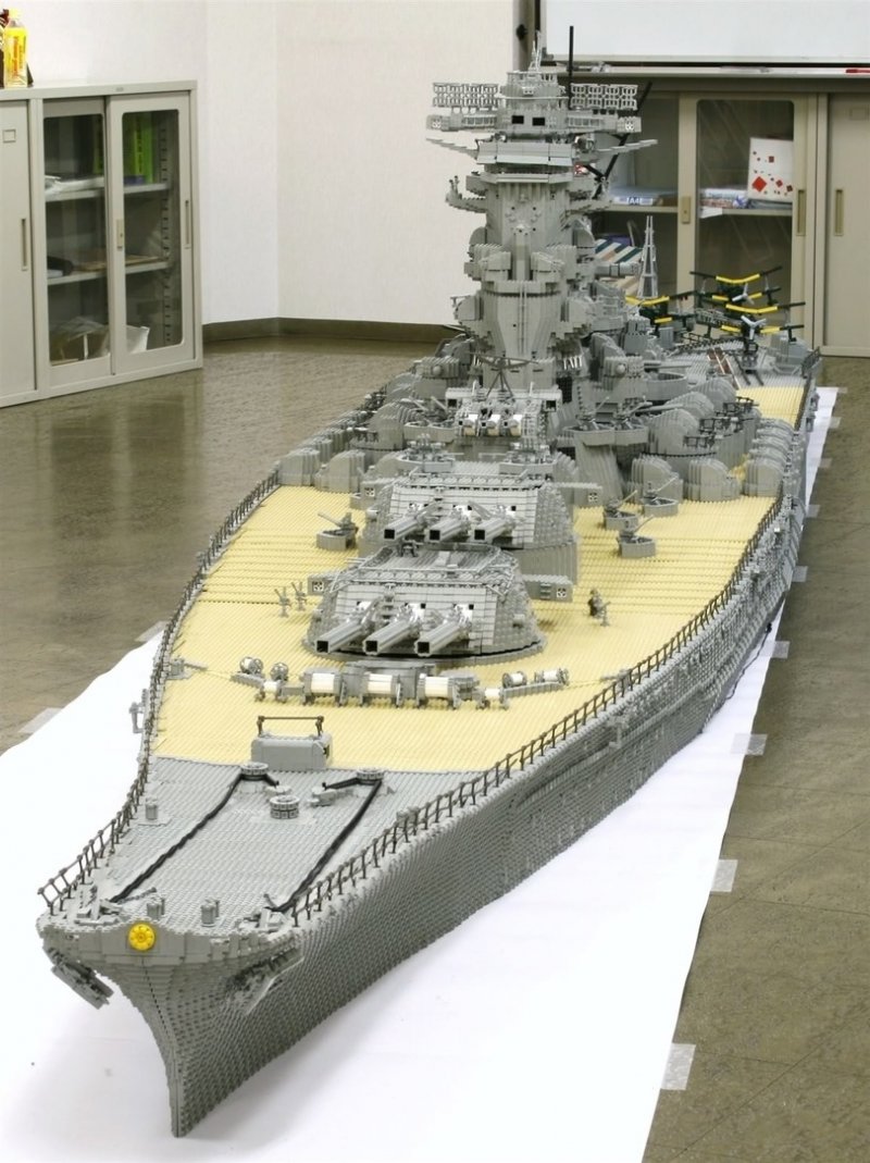 Yamato линкор LEGO